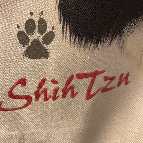 Shihtzu dog tote & wooden sign - Picture 9 of 13